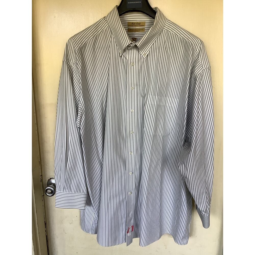 Roundtree and Yorke Gold Label non-Iron 100% cotton size 20/24